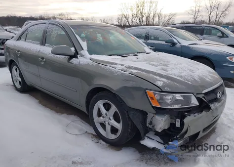 2007 Hyundai Sonata Limited/Se V6 z USA, uszkodzony, nr VIN 5NPEU46F07H199531